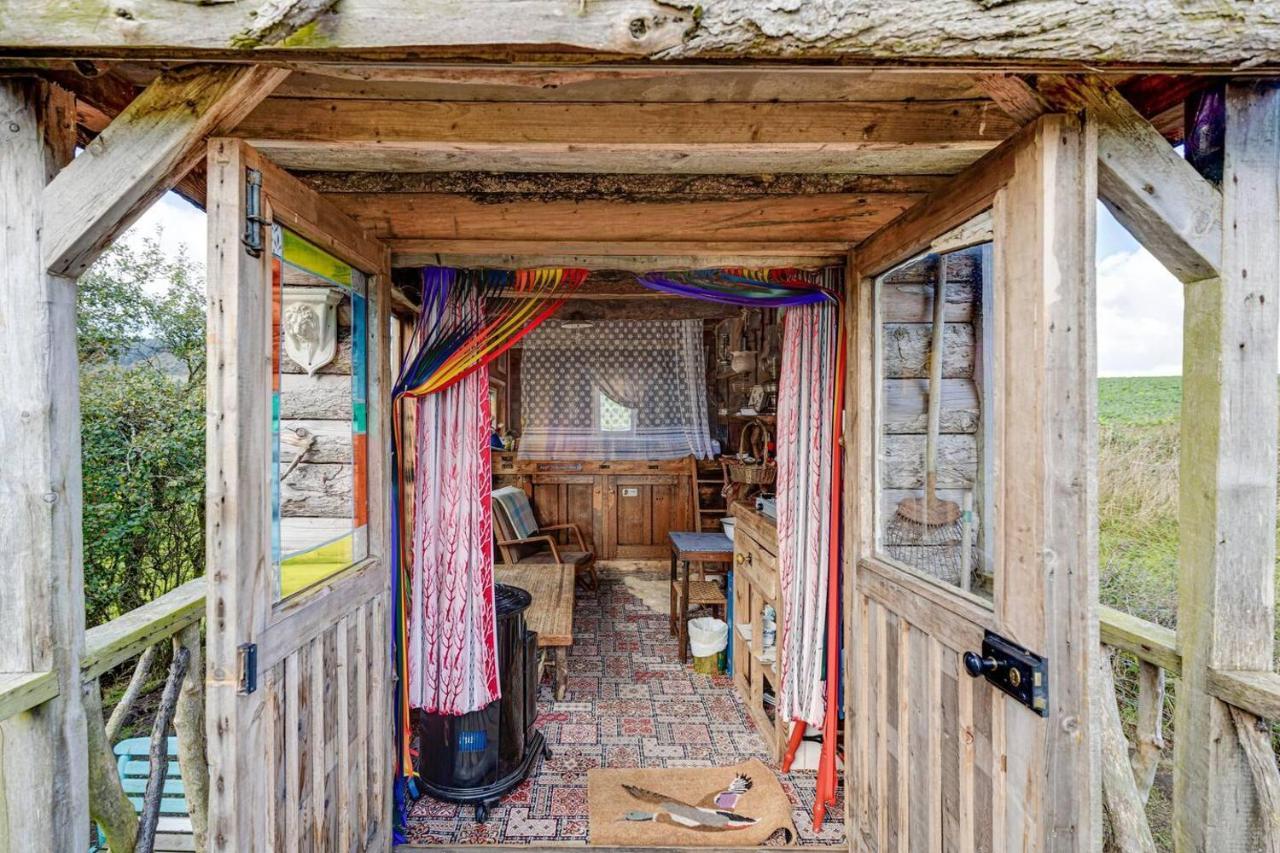 2X Double Bed - Glamping Wagon Dalby Forest Скарборо Екстер'єр фото